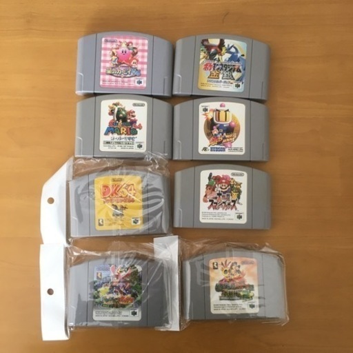 ニンテンドー64 ゲームソフト 8本