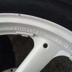 TZR 1ktリアホイール新品タイヤ付きの画像