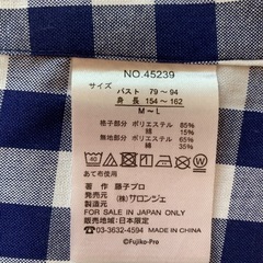 保育士さんエプロンの画像