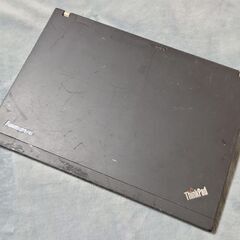 古いノートパソコン (Lenovo ThinkpadX200) ACアダプタなし さしあげますの画像
