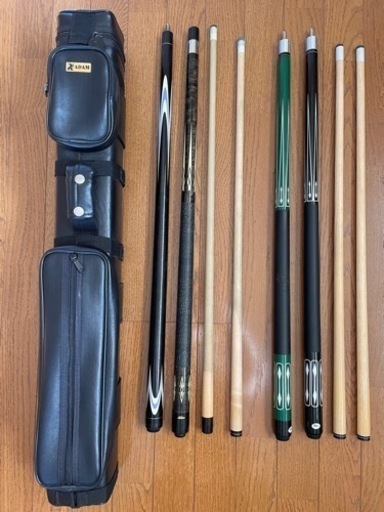 【最終値下げ】アダム/キュー/ケース/ビリヤード