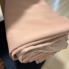 遮光カーテン　無地　ピンクの画像