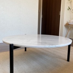 moda en casa 大理石ローテーブル 定価￥61,600