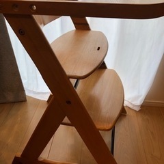 子供用ハイチェアの画像