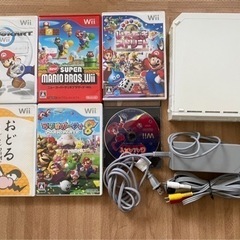 Wii 本体+ソフト5本