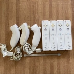 Wii 本体+ソフト5本の画像