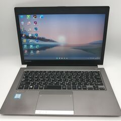 東芝ノートパソコン i5（中古）8GBのメモリ、SSD256GB,13.3画面