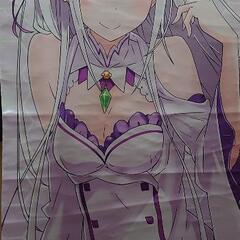 リゼロエミリアタペストリー