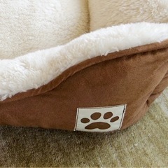 ペット 犬 猫 ベッド ソファ フランネル 新品未使用の画像