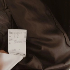 破格！ダウンフェザー　コート　サイズ38の画像