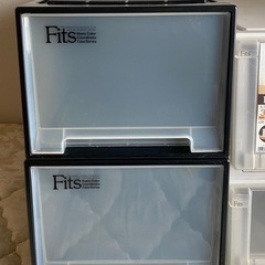 衣装ケース(Fits) 4個セット差し上げますの画像