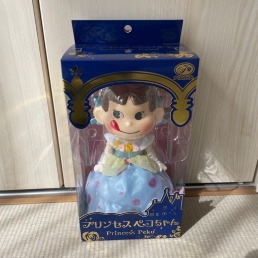 未開封！不二屋ペコちゃん、限定品 プリンセスペコちゃん