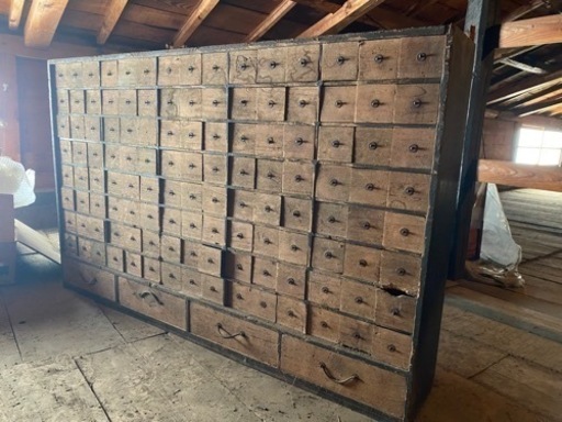 アンティーク　薬箱　2/15日まで。最終値下げ。