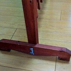 木製　アコーディオン式パーテーションの画像