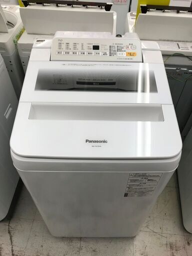 6ヶ月保証付き！！洗濯機　Panasonic　パナソニック　NA-FA710H6　2019年製　W564×D573×H1021　ｸﾘｰﾆﾝｸﾞ済