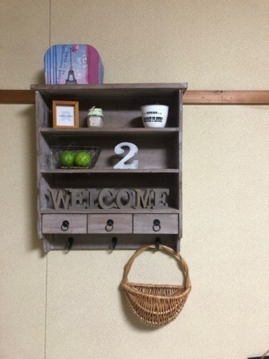 アンティーク風　飾り棚