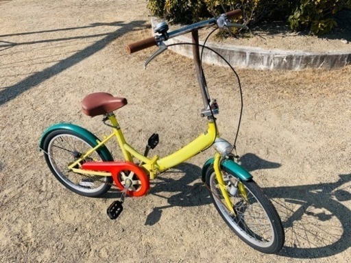 【受付終了】折りたたみ式自転車