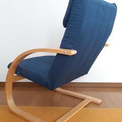 一人がけソファー 色褪せありの画像