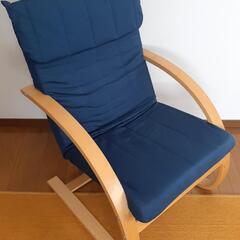 一人がけソファー 色褪せありの画像