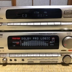 【最終お値下げ】ジャンク扱い　SANSUI　山水　システムコンポ H07シリーズ　&  5.1ch サラウンドシステムの画像