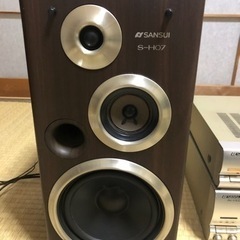 【最終お値下げ】ジャンク扱い　SANSUI　山水　システムコンポ H07シリーズ　&  5.1ch サラウンドシステムの画像