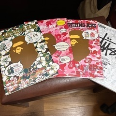 エイプ　ステューシー　雑誌