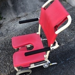 簡易シャワー車椅子 カワムラサイクル社 KSC-2 介護の画像