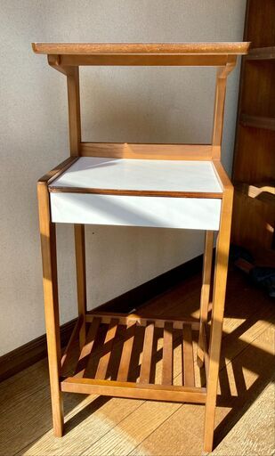 【昭和レトロ】木製電話台