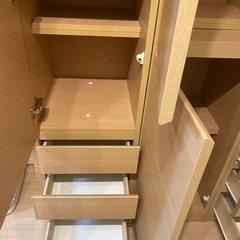 新しい季節 壁面収納 ニトリ ナチュラルカラー ウォーレンシリーズ キャビネット・サイドボード