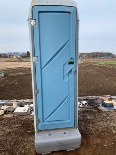 【交渉中】仮設トイレ　汲み取り式　和式中古