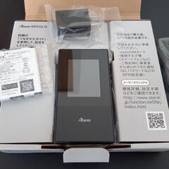 【取引終了】SIMフリー LTEモバイルルータ / Aterm ...