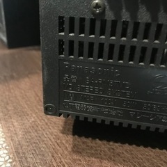 Panasonic コンポ　一部故障ありの画像
