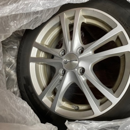 【中古】ブリヂストンスタッドレス155/65R14
