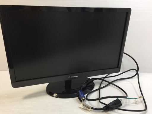 〇lenovo レノボ  0560-HB1 21.5インチ モニター パソコン周辺機器 家電 47.5×27㎝(NF220212)360-145-①