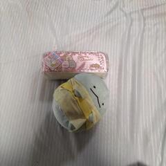 値下げします!ペンケース未使用＆ぬいぐるみセットです！値下げしますの画像
