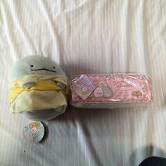 値下げします!ペンケース未使用＆ぬいぐるみセットです！値下げしますの画像
