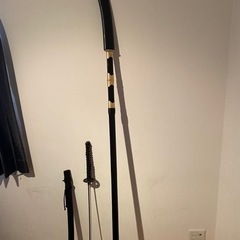 なぎなた、刀（レプリカ）セット