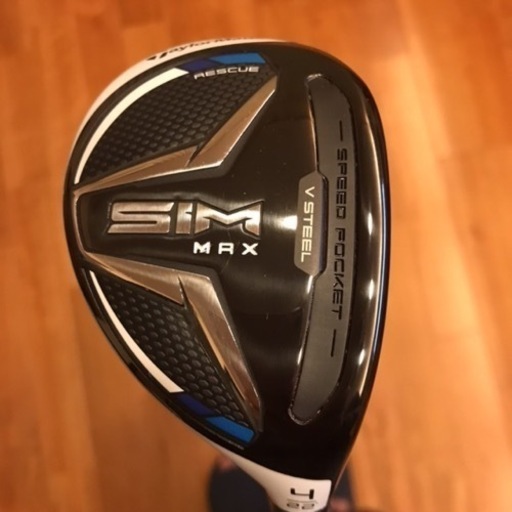 テーラーメイド SIM MAX レスキュー4番 #4 ユーティリティー スチール