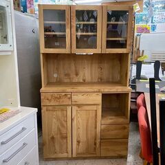 【愛品館 江戸川店】隈木工所 キッチンボード 食器棚 ID:151-007348-007