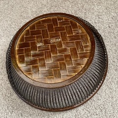 塗り竹籠菓子鉢　交渉中。の画像
