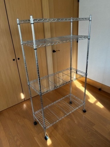 【お話中】スチールラック　縦34cm✖︎横80cm✖︎高150cm