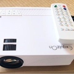 【取引が成立しました】プロジェクターExquizOn製　中古の画像