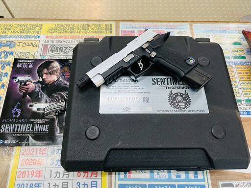 (2/18販売 森)　東京マルイ バイオハザード６ センチネルナイン レオンモデル ガスガン
