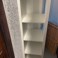 IKEAの白い棚4段　譲ります