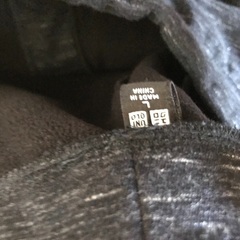 UNIQLOジーンズ　UNIQLOブロックテック　風を通さないの画像