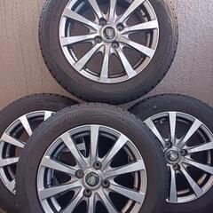 スタッドレスアルミホイール4本　4穴　165/65R 14　ルーミー　タンク　ジャスティ等の画像