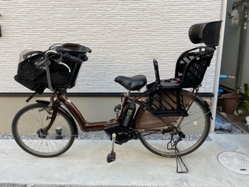 [お譲り先決まりました]ブリヂストン　電動自転車　子供乗せ　3人乗り