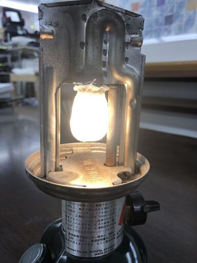 コールマン フェザーランタン ワンマントル ランタン ホワイトガソリン 226A 2000年製 札幌 手稲