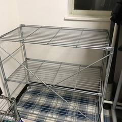 棚　スチール棚の画像