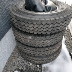 バリ山 7.50 R16 LTダンロップ チューブセット